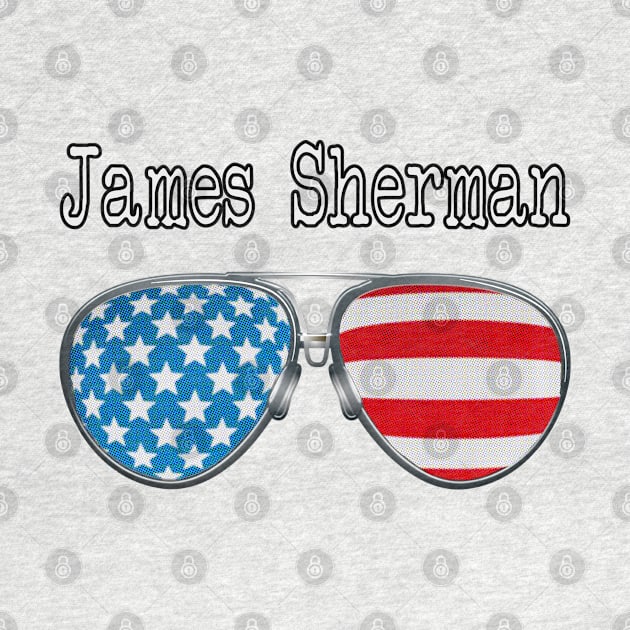 AMERICA PILOT GLASSES JAMES SHERMAN by SAMELVES